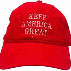 Keep America Great Hat 2027 - Embroidered Adjustable Red Cap