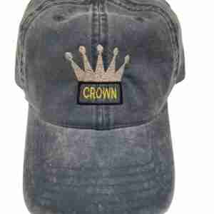 Crown Coach School Bus Hat - Old Logo Embroidered Adjustable Cap