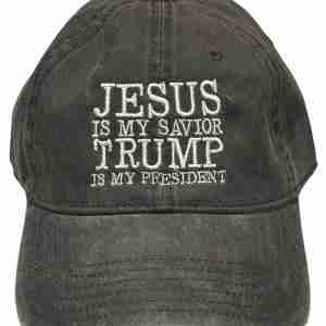 Jesus is my Savior Trump is my President Hat
