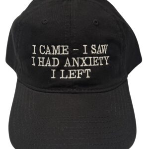 I came I saw I had anxiety I left 2510