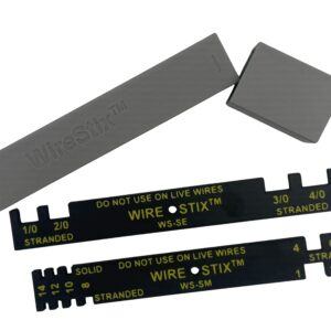 WireStix™ - Wire Size Identification Tool - Field Sizing Tool