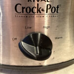 Replacement Knob for 7qt CrockPot (37351) Available in several colors – Durable Control Knob by Printomic™