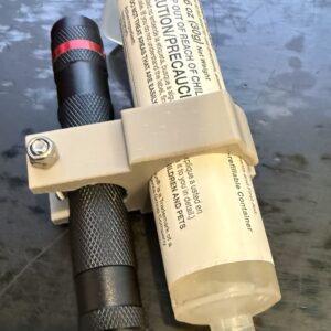 Bait Tube to PenLight Flashlight Holder