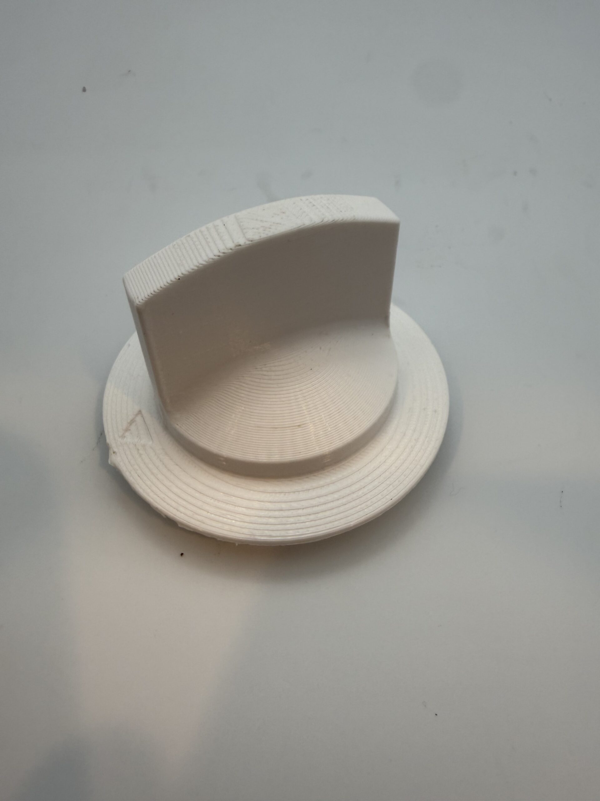 Kitchen Basics 101: WE1M654 White Dryer Timer Knob Replacement for GE by Printomic™